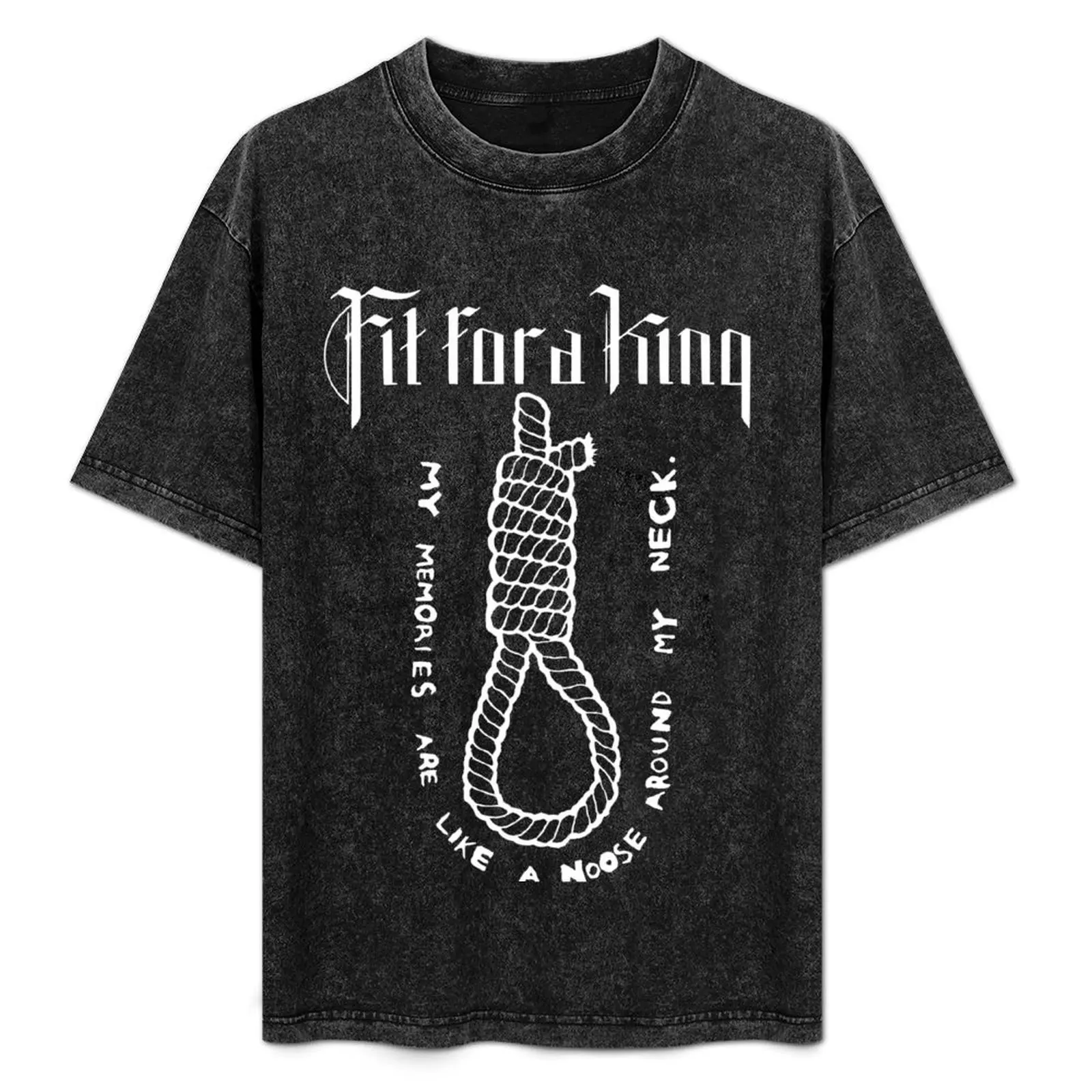 

Fit for a King 14 T-Shirt Stylish Print Short Sleeve Tee