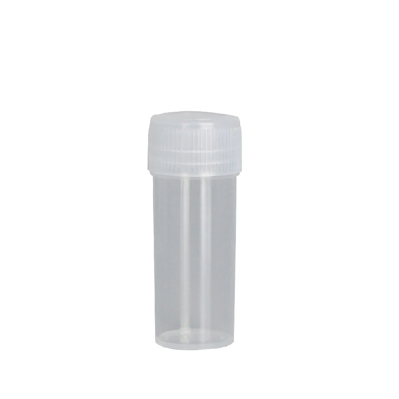 50Pcs Plastic Bottle Sample Jar 5g Small Barrel Vials Capsule Storage Container