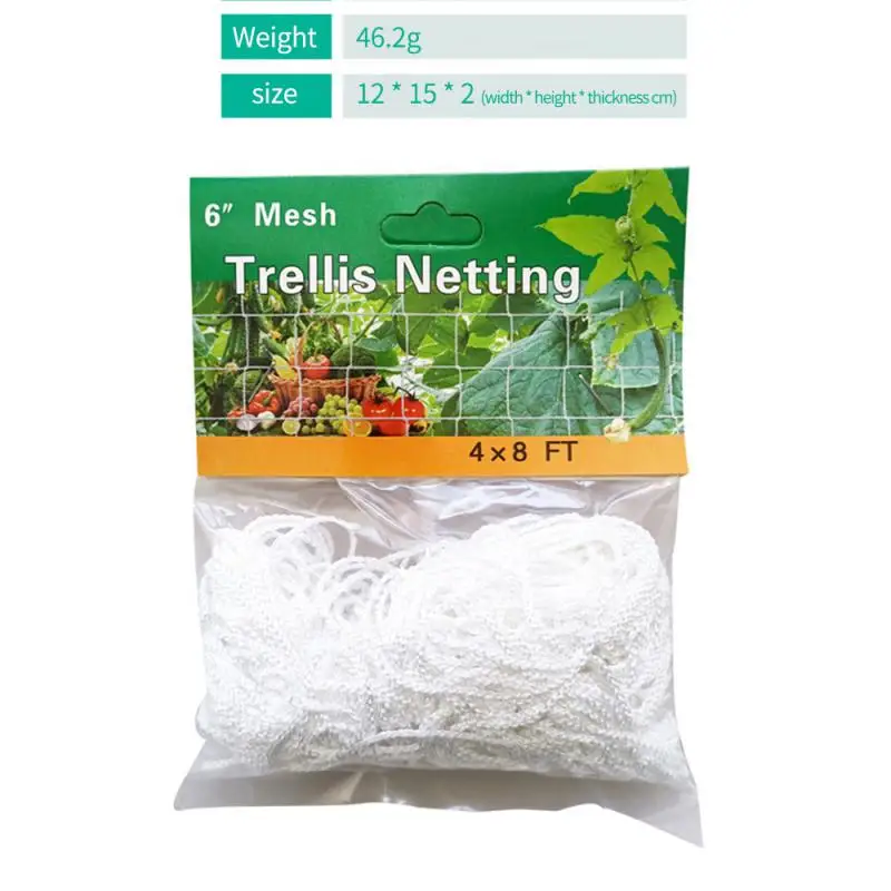 Garden Plants Climbing Net Polyester Net Morning Glory Flower Vine Netting Support Net Grow Net Holder Trellis Netting Multi Use