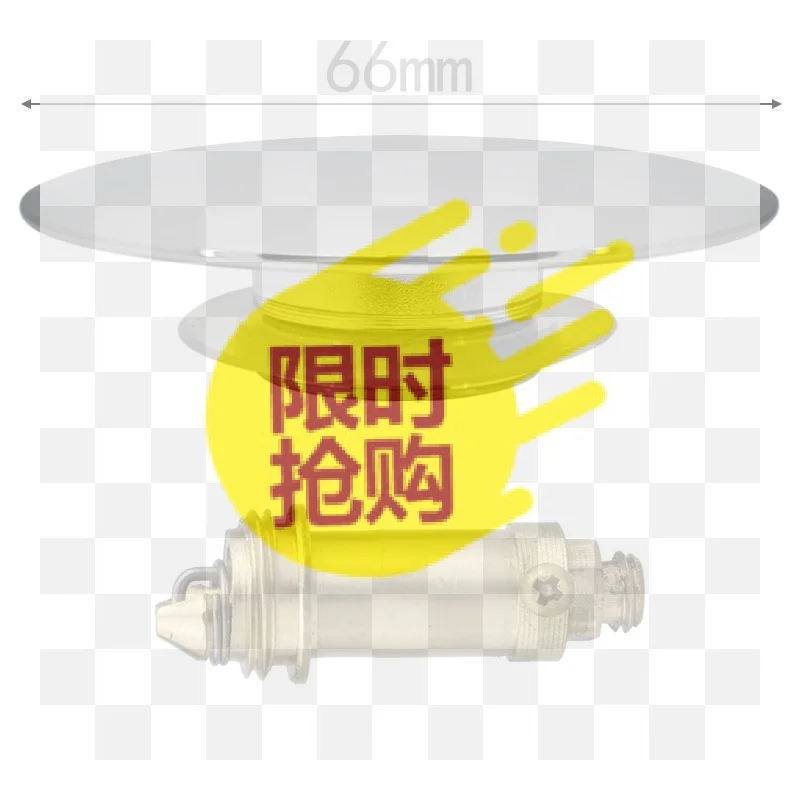 【BA】66mm Sink PopUp Drain Brass Core Stopper Stainless Steel Cover For Bathroom Basin Outlet Replacement Accessory