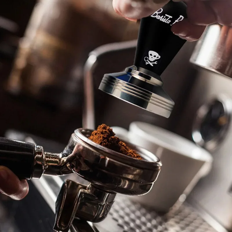 

58 мм молоток для кофейного порошка из нержавеющей стали, специальный молоток для порошка для кофемашины, пресс для кофе, инструменты для бариста