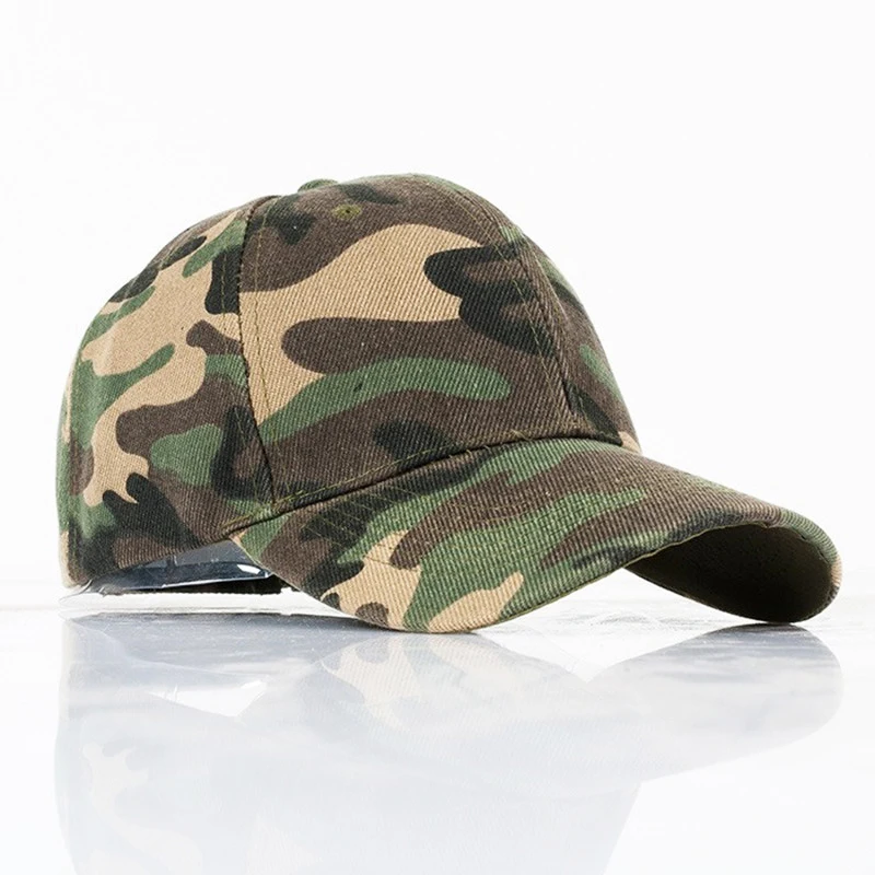 Unisex Camouflage Baseball Cap, Hats For Running, Cycling, & Outdoor Sports