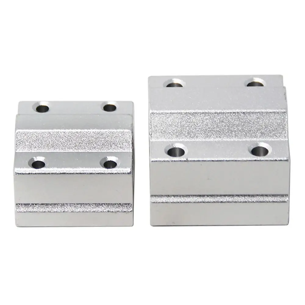 SCS8UU SCS10UU SCS12UU Linear Ball Bearing CNC Router SCS16UU SCS20UU Slide Bushing Block Aluminium Lightweight Guild Rail Shaft