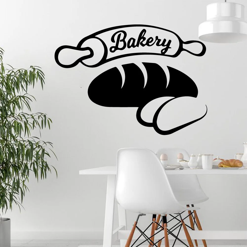 1 pc Style bakery and pizza Self Adhesive Vinyl Wallpaper For Kids Rooms Diy Home Decoration Background Wall Art Decal