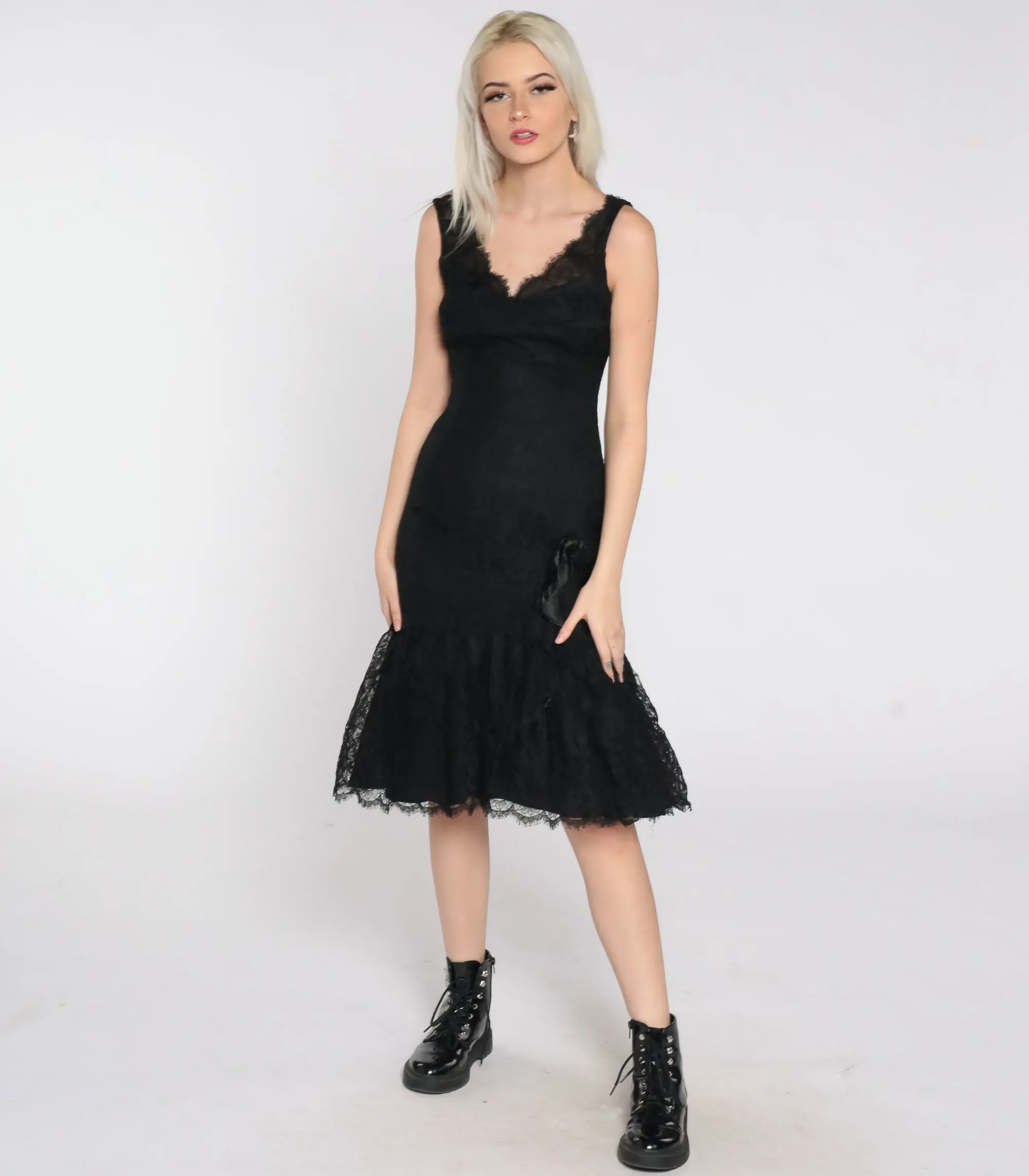 2022 Little Black Sexy Homecoming Dress Lace Party Mermaid Fitted Sleeveless Hem Vintage Formal Vestidos De Fiesta muslimex ex 0.