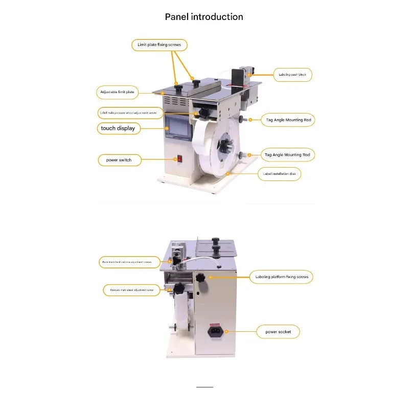 Heating Sealing Machine for Boxes Cases Cans Bottles Films Papers Glass for Apparel Beverages Barrels Packaging