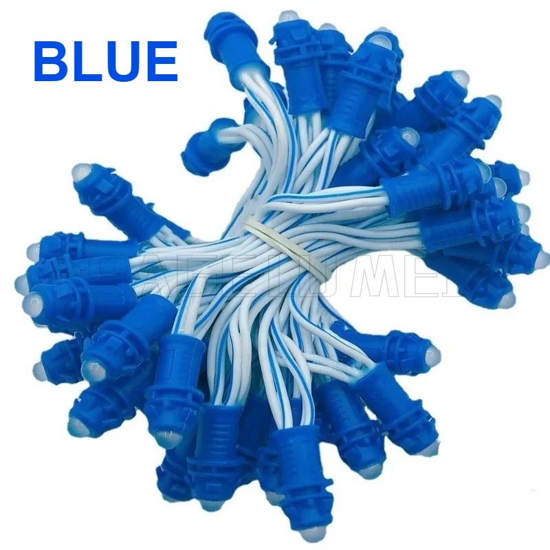 50-500pcs 12V Single Color Led Module IP67 Led Light String Led PointLighting Advertisement Display For Christmas Festival Decor