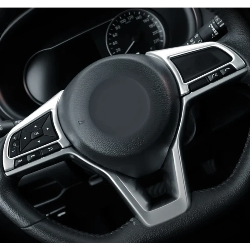 ABS Car Steering Wheel Panel Protection Cover Trim for Nissan Qashqai J11 X-trail Xtrail T32 2018 -2021 car Accessories view 2