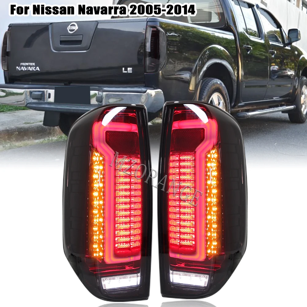 1 Set Tail Lights for Nissan Navara US Version 2005-2014 Tail light Rear Lights with Driving Brake Reversing Turn Signal Lamp