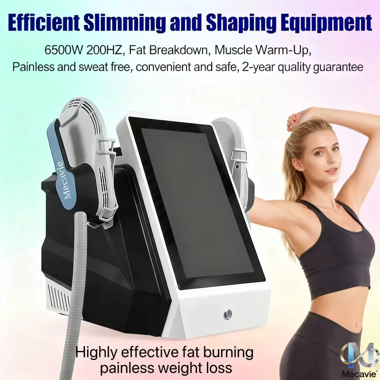 

Новинка 2026 года: Горячая распродажа! MECAVIE 200 Гц – Аппарат для похудения, подтяжки бедер и пресса, стимулятор мышц Neo 6500W EMS для коррекции фигуры.