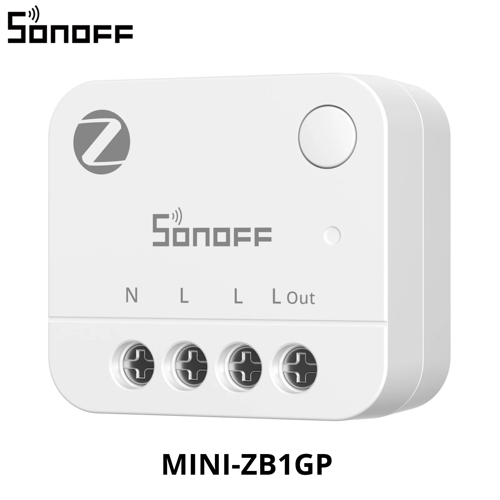 SONOFF MINI-ZB1GP MINI PM Zigbee Energiemessgerät (ohne Schalter) 16A Max Energieverbrauchs-Tracking Kostenberechnung Überlast- und Überstromschutz