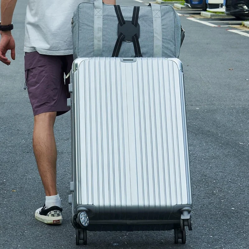 Correas de equipaje para maletas, bolsa de viaje, cinturón Bungee para equipaje, bolsa de transporte duradera (2 paquetes)