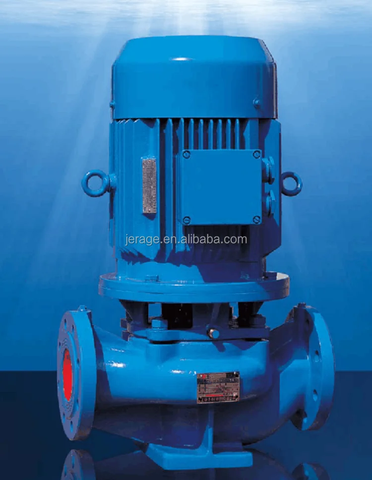 380V/415V 50HZ Vertical Pipeline Pump Single Stage Industrial Circulation Pump Agricultural Irrigation Pump