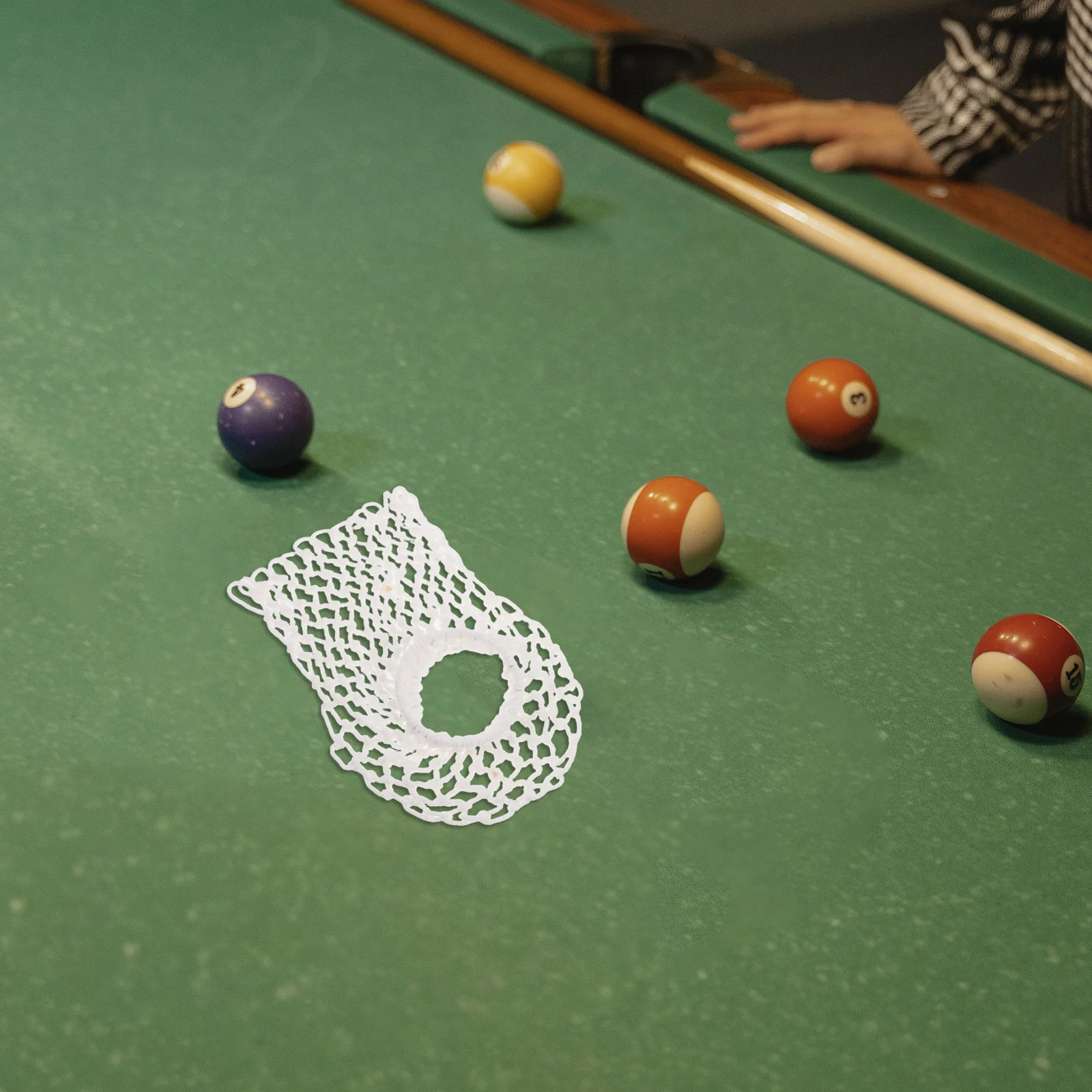 6 قطعة طاولة بلياردو جيب شبكة صافي استبدال قوي النايلون طاولة بلياردو ثقب بطانة ملحق البلياردو جيب بركة #4