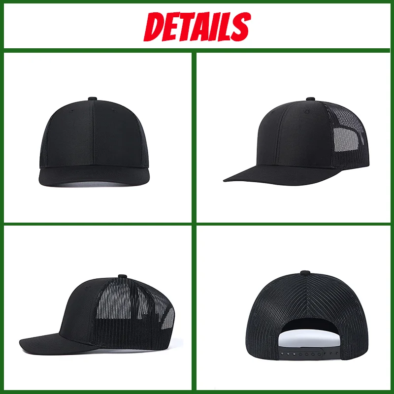 Fedoryn Custom Embroidery Baseball Cap for Men and Women DIY Design Mesh Cap LOGO Print Hat Quality Truck Hat Wholesale Unisex image 6