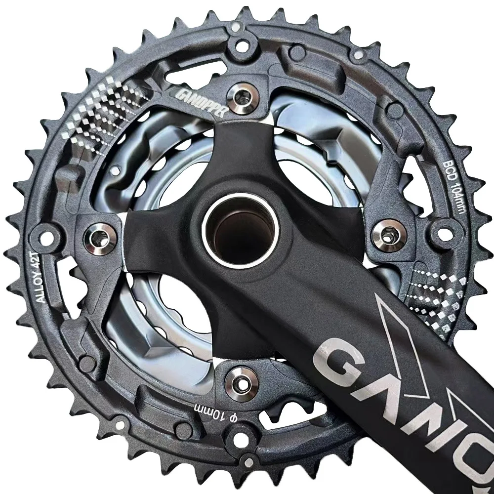 104/64BCD Triple Bike Chainring 22T 32T 42T MTB Chainring 3*10S Mountain Bike Chainwheel Star for Shimano Bicycle Crankset Parts