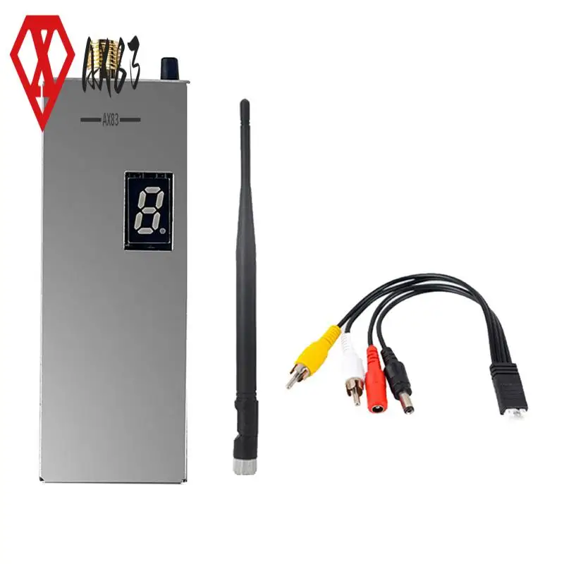 

AX83-1.2G 1.3G 1.6W 8CH FPV VTX+Antenna 0.1Mw/25Mw/800Mw/1600Mw VTX Transmitter For Long Range FPV Drone RC Model