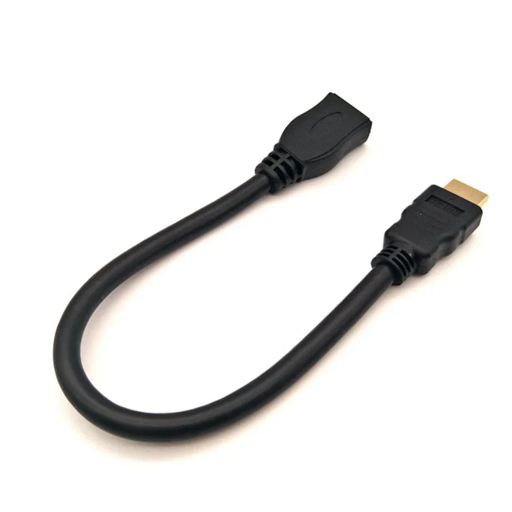 Expansion cable plug HDMI compatible 2.0 HDTV expansion adapter cable 0.3 m 0.5 m, suitable for PC PS3 PS4 PC TV laptop projecto