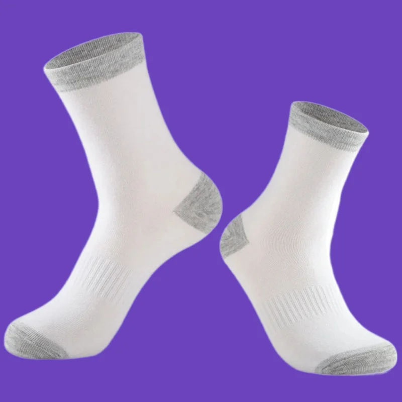 5/10 Pairs Foreign Trade Basketball Socks Sweat-absorbent Men's Socks Hot Selling Factory Middle Tube Sports Socks New Socks