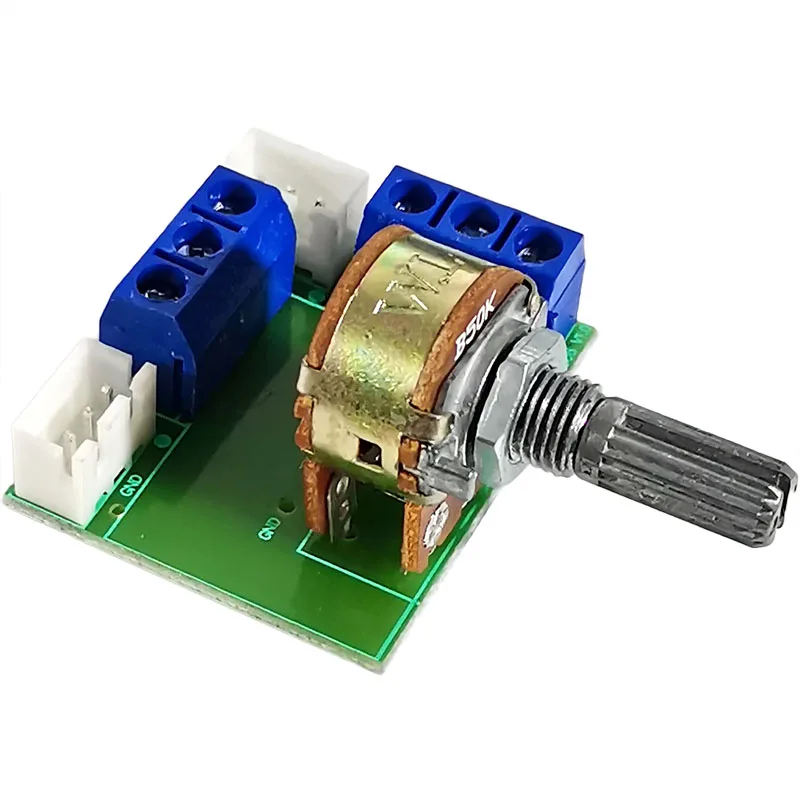 

B50K potentiometer volume control adjustment adapter board DIY amplifier front speaker lead board module