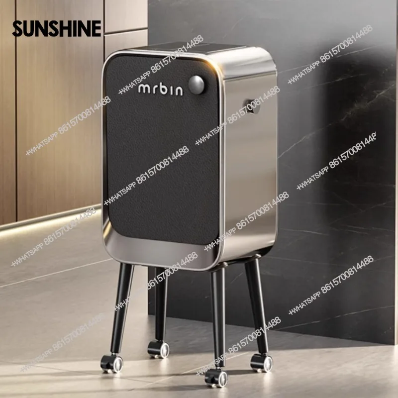 

Колеса в скандинавском стиле, умные кухонные баки, современный удобный мусорный бак большой емкости, роскошные многофункциональные настольные мусорные баки