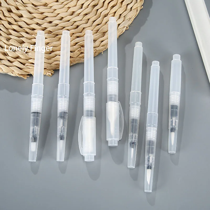 7 pçs canetas pincel de aquarela recarregáveis canetas pincel de aquarela pincéis de pintura de água para pintura em aquarela