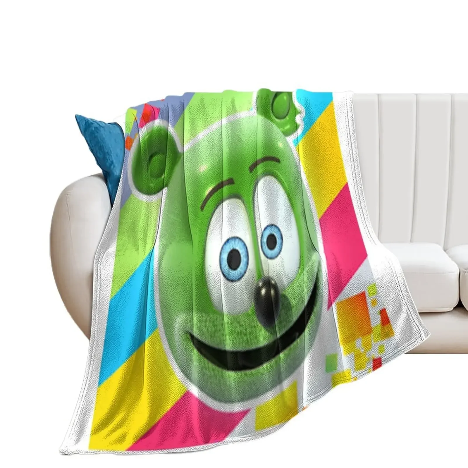 

Gummibar (the Gummy Bear) Throw Blanket halloween Warm Beautifuls Blankets