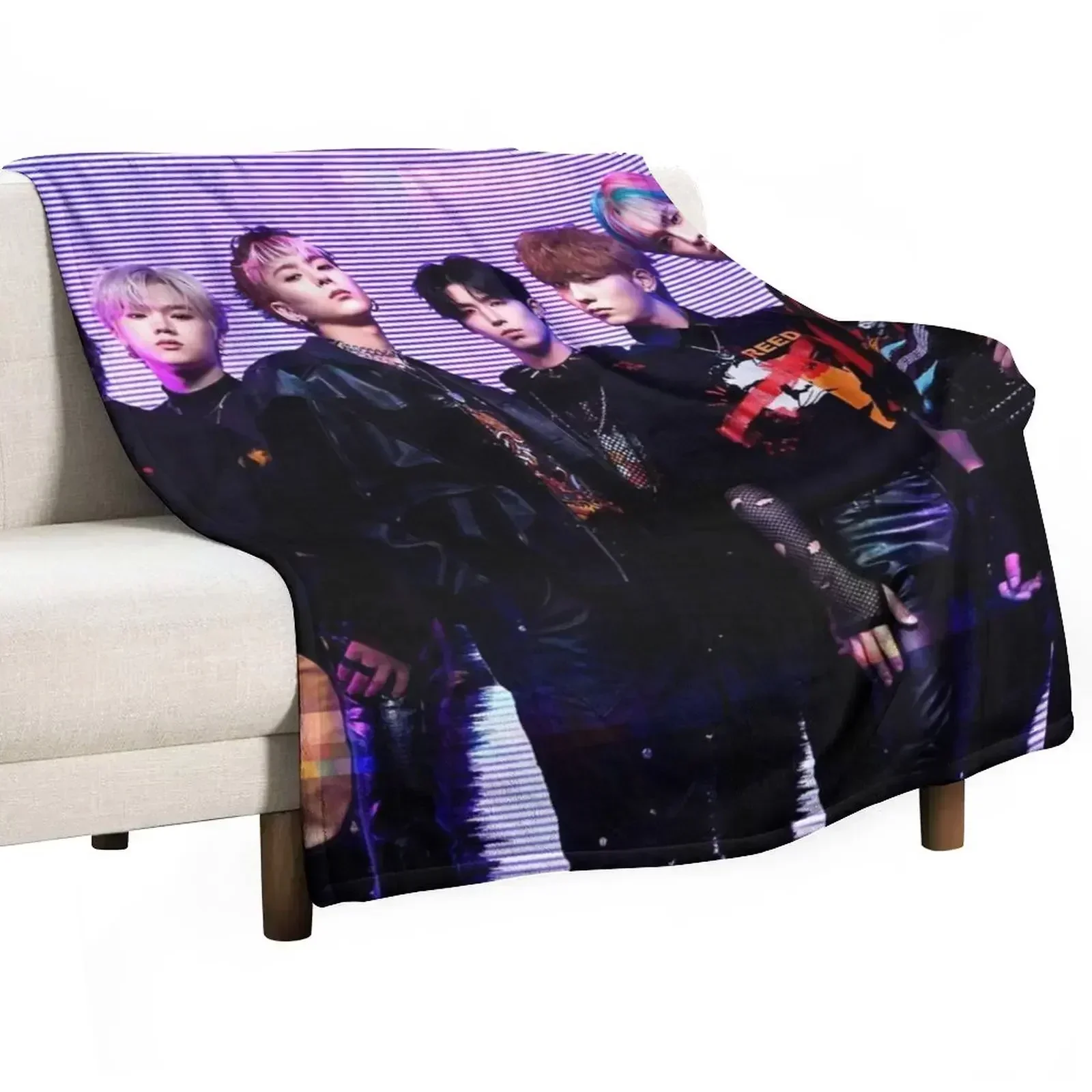 Xdinary Heroes - Hello, World! Throw Blanket Luxury Designer manga Blankets