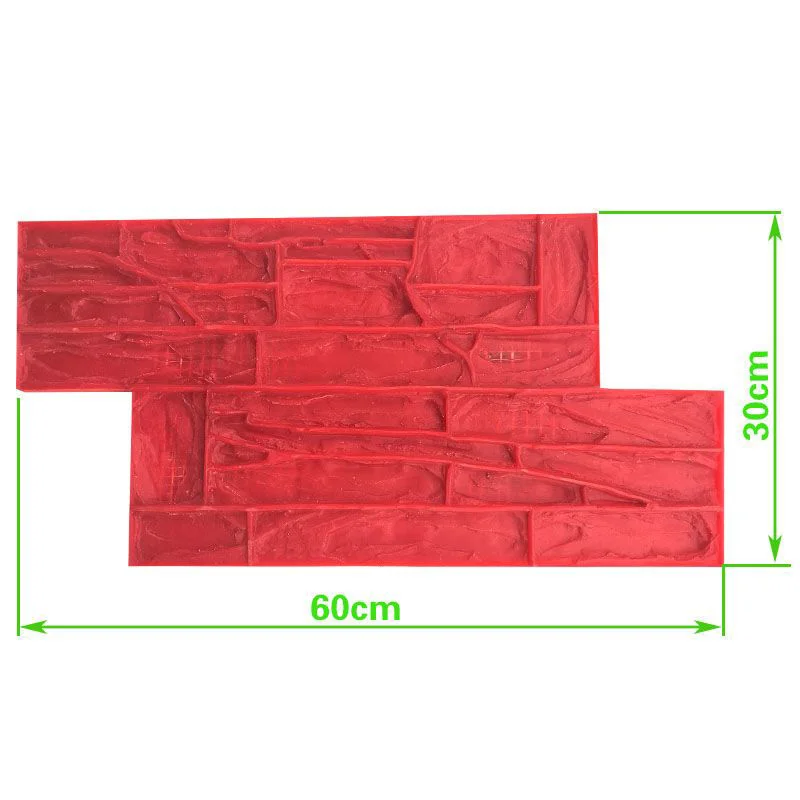 

Stamping Floor Mold Culture Stone Wall Pattern Mold DIY Cement Imitation Embossed Antique Brick Man-made Nature