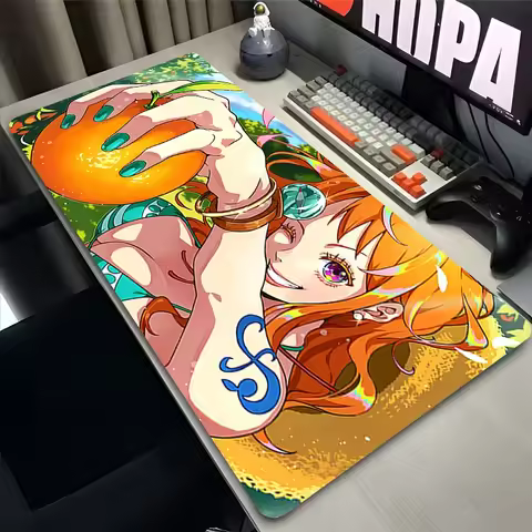 Gamer Mousepad Gaming Cabinet Mouse Pad Large Mouse Mat O-one P-piece Nami Natural Rubber Desk Mat PC Desk Mats Design Mousepads