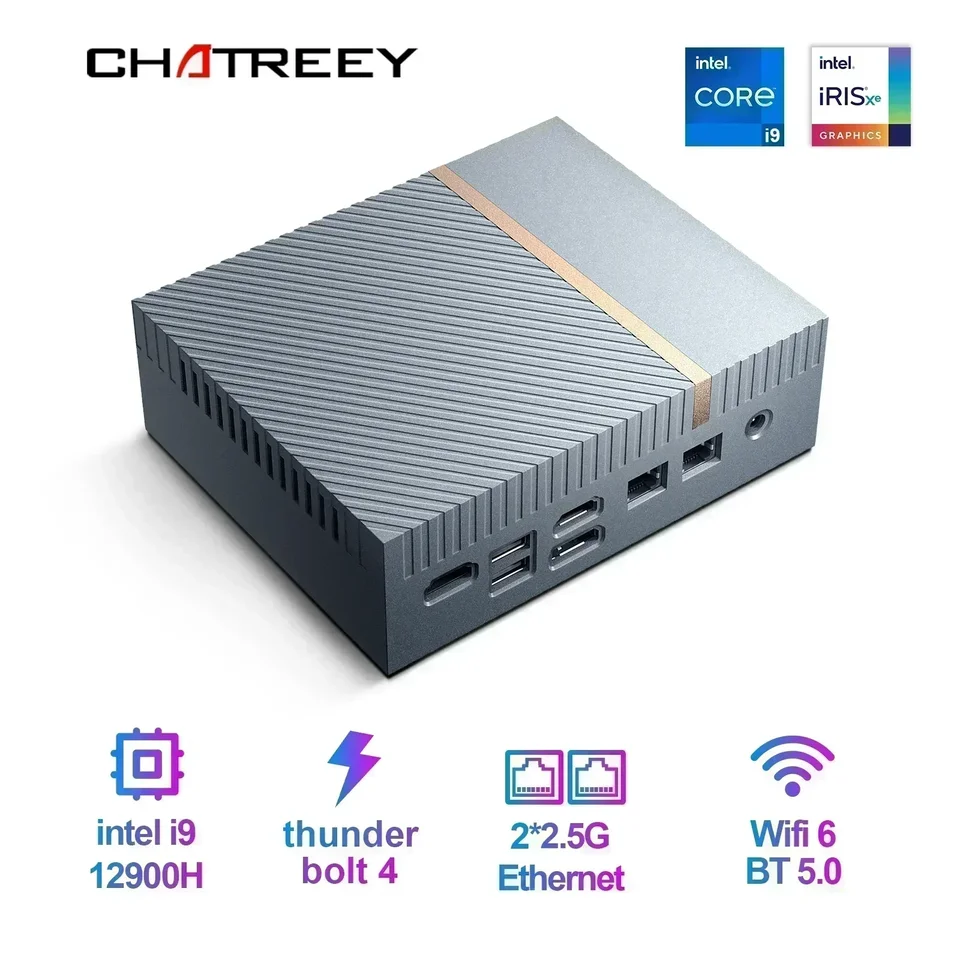 ミニPC Chatreey IT12 i9-12900H Scf40a53d41954fd1a77d2c85116a5