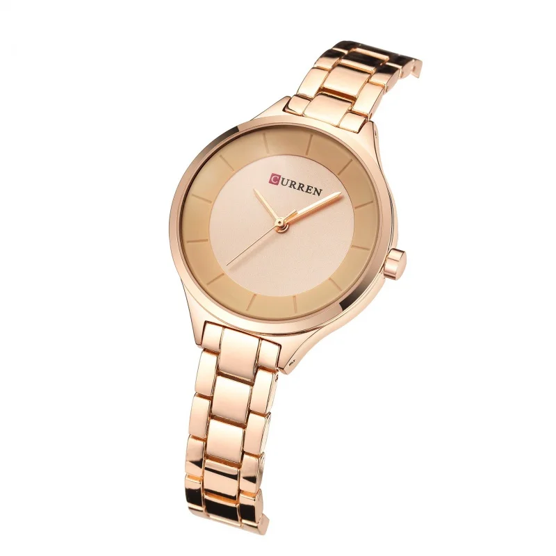 Curren 9015 Women's Watch Waterproof Quartz Steel Watch Korean Casual Women's Watch