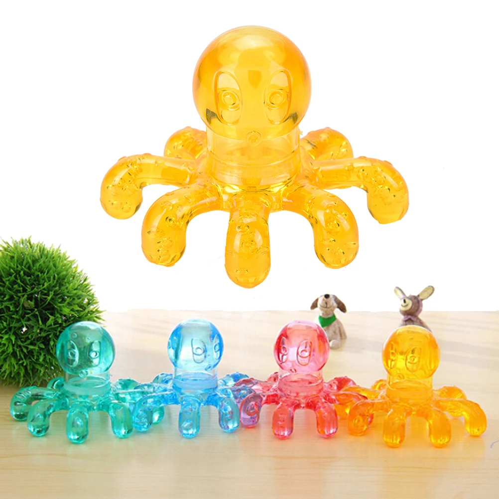 Hand Held Portable Octopus Massager Neck Body Abdomen Back Muscle Pain Relieving,