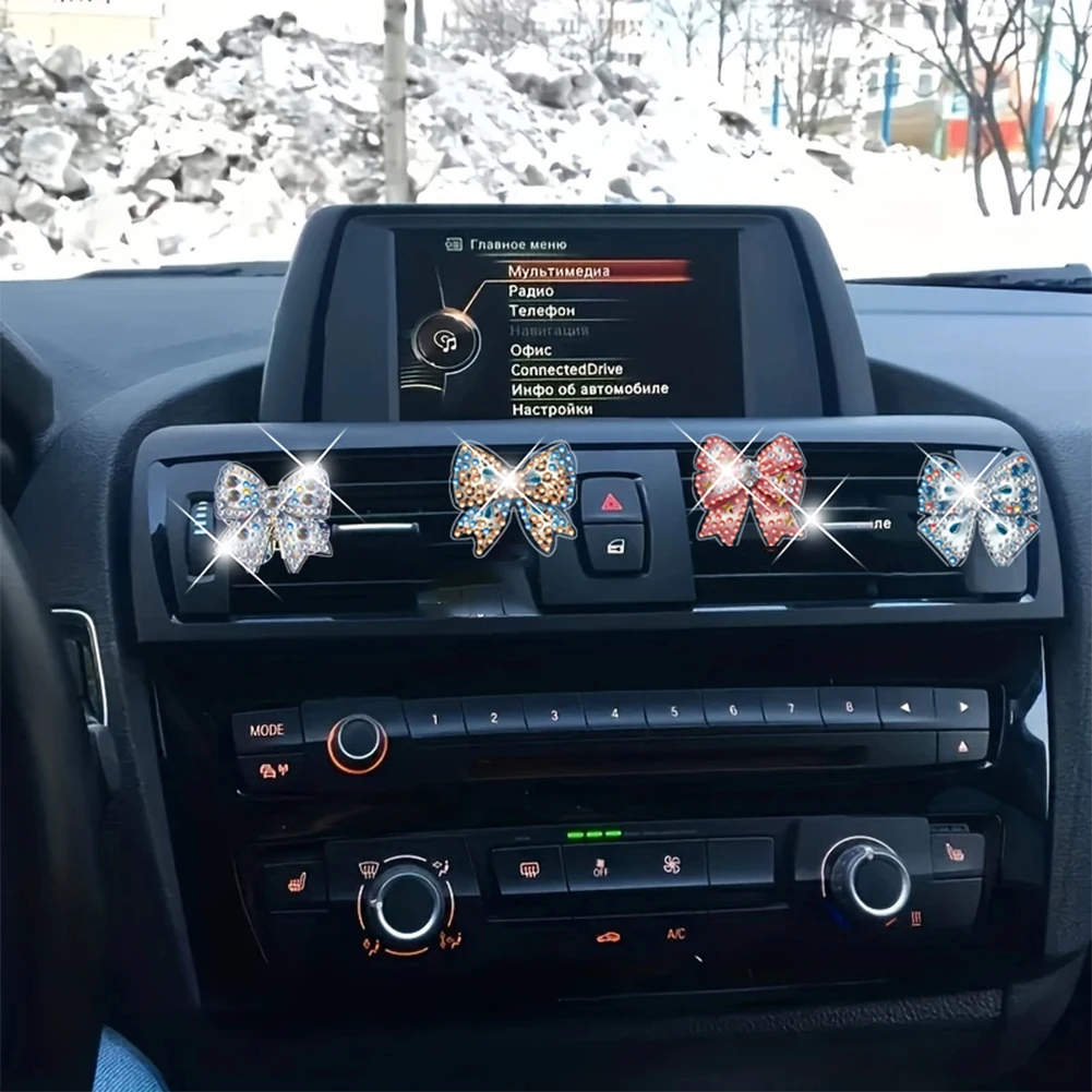 12 قطعة الماس اللوحة سيارة الروائح تنفيس كليب للديكور الداخلي للسيارة