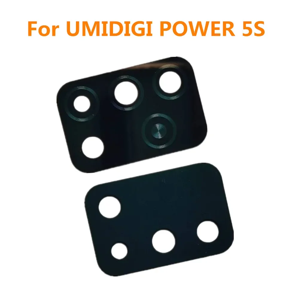 New Original For UMIDIGI POWER 5S 6.53'' Cell Phone Rear Back Camera Lens Glass Spare Parts Glass