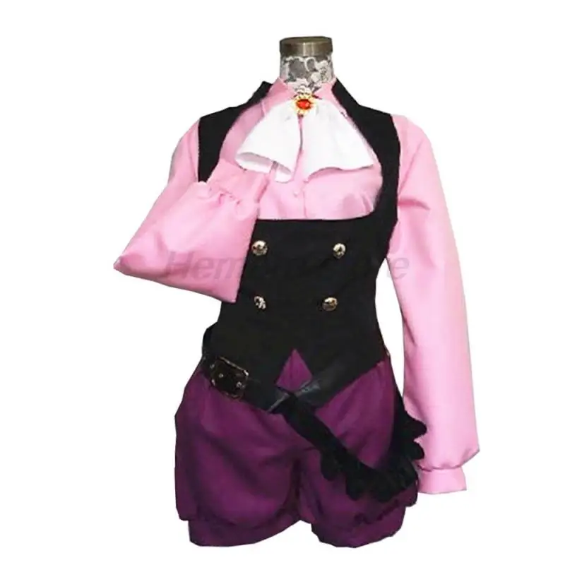 Costume Cosplay Personnona 5 Noir Haru Okumura pour Adulte, Ensemble Complet avec Chapeau et Chaussettes, Tenue sur Mesure