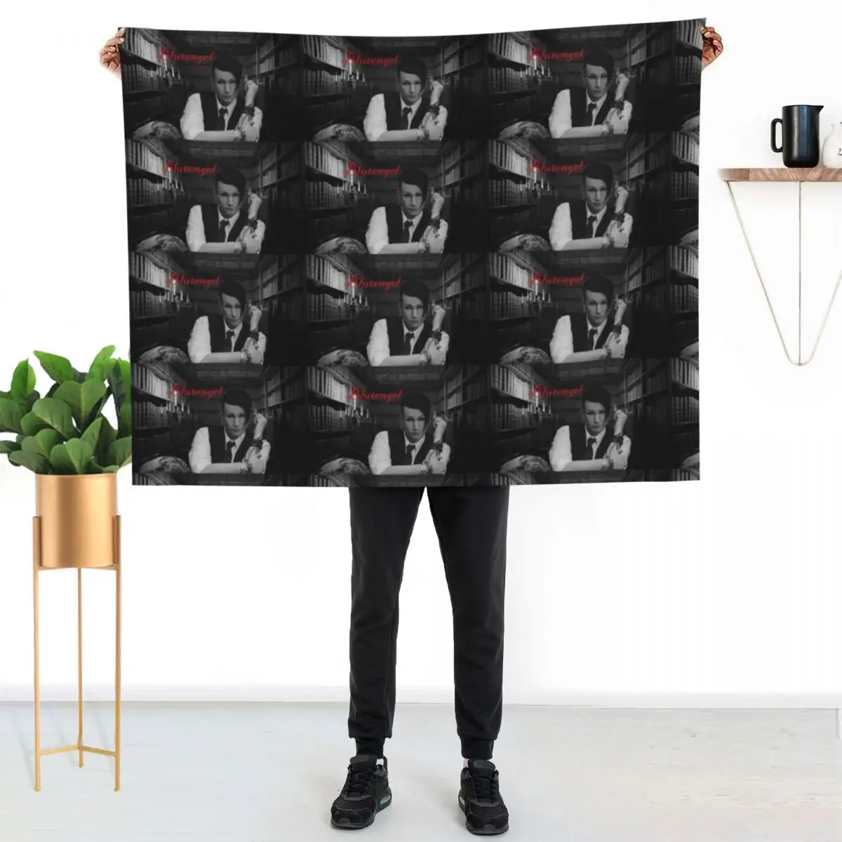 

blutengel Throw Blanket Stylish Warm Blanket for Living Room Bedroom