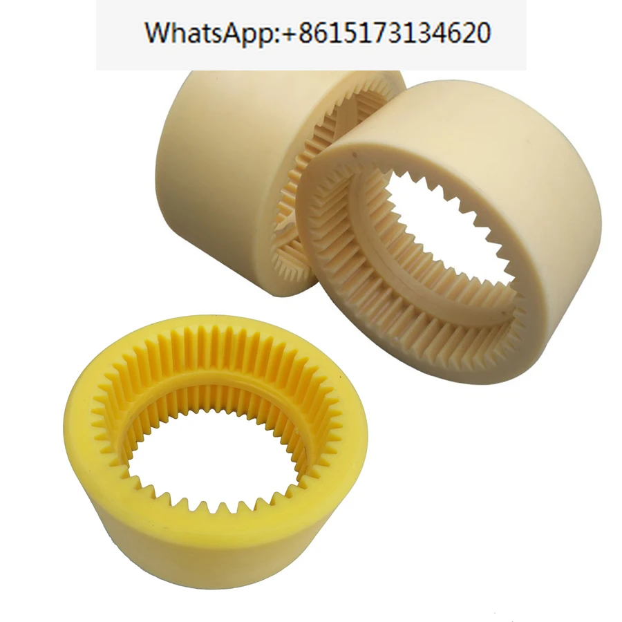 NL1~NL10 Nylon Jacket Spider Element, NL Tooth Coupling Nylon Sleeve Rubber Buffers , D037