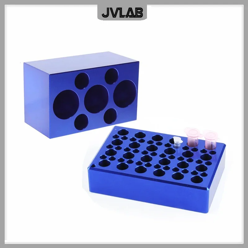 Multipurpose Ice Modular PCR Cooler Low-temperature Thermostat Pre-cooled Aluminum Ice Box 0.2/1.5/15/50ML Centrifuge Tube Rack