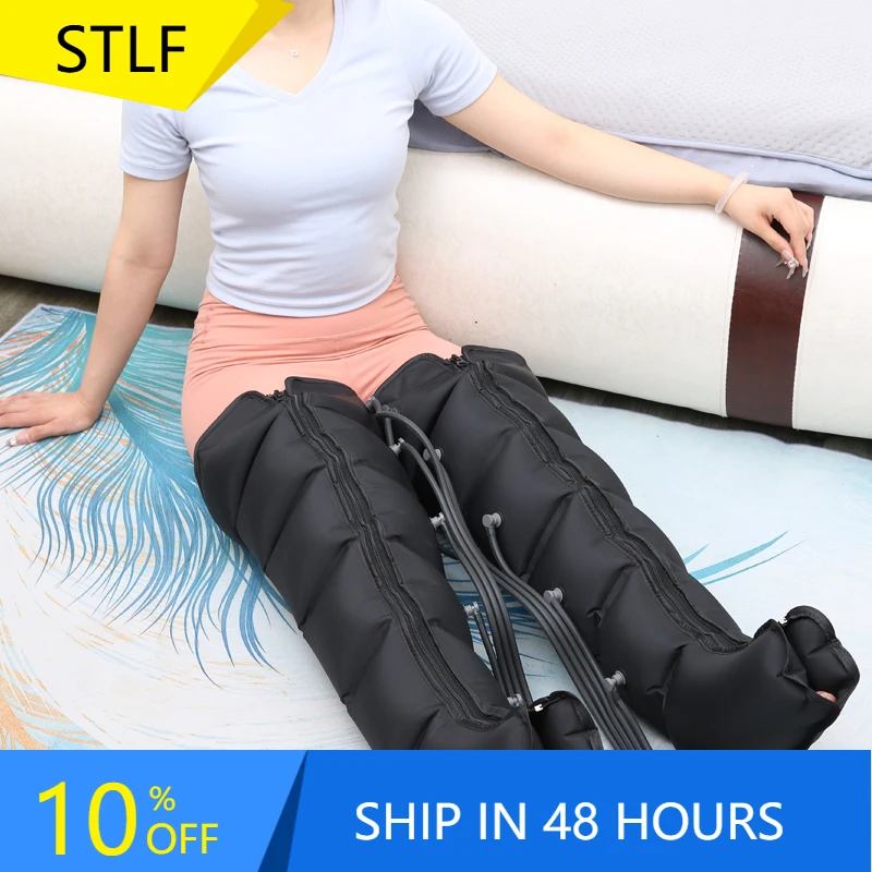 

STLFПрофессиональные компрессионные ботинки для массажа ног для спортсменов с индивидуальным логотипом, облегчение боли в мышцах и боль