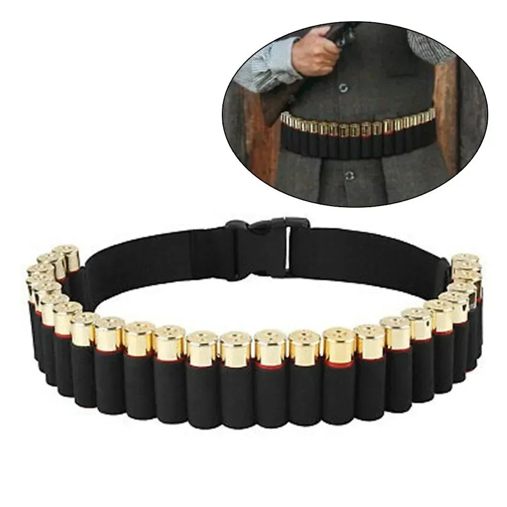 50 Rounds Bandolier Belt 12 Gauge Bag Holder Carrier Cartridge Shoulder Shell Bag