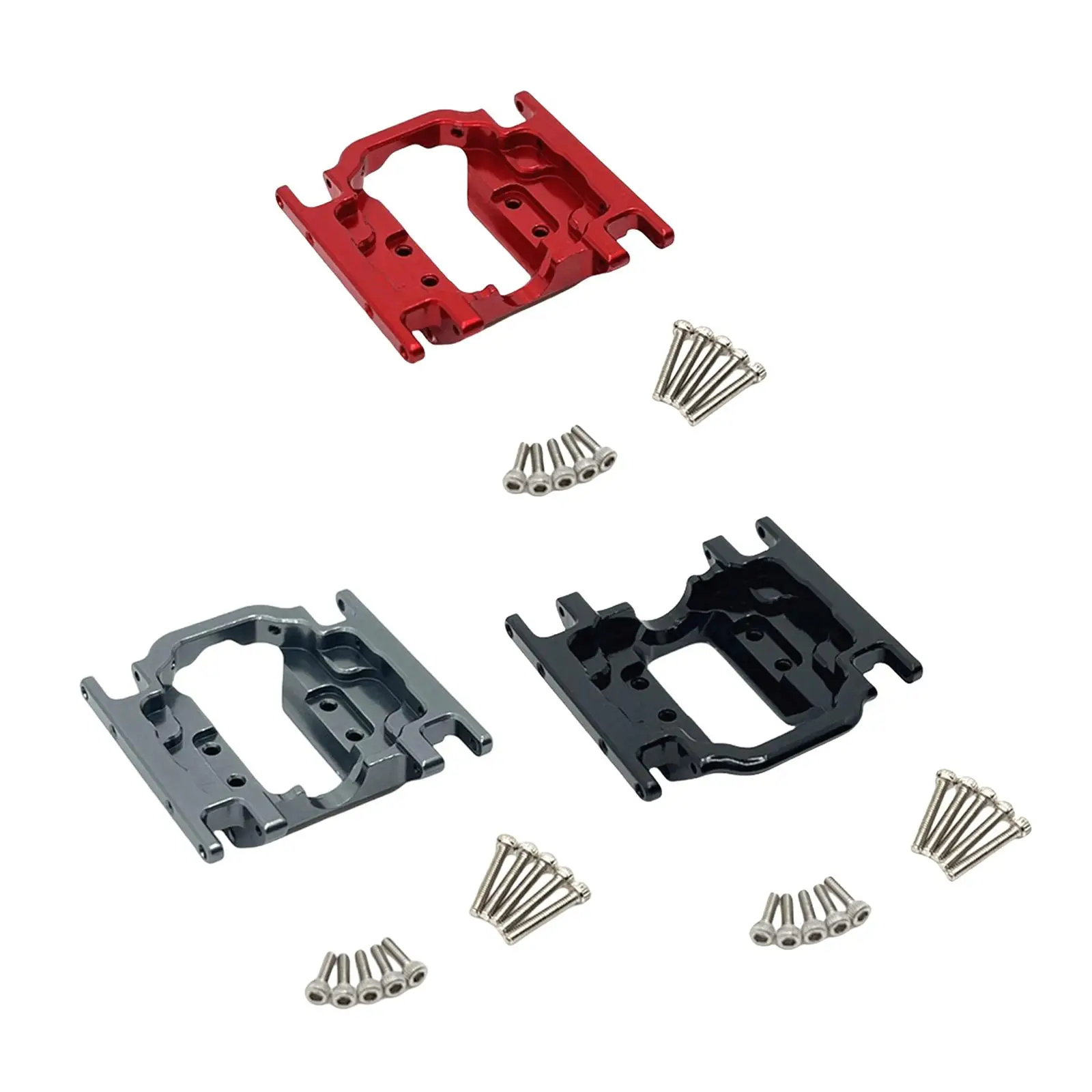 D110 1/24 스케일 RC 크롤러 자동차용 기어박스 베이스 6061 알루미늄 합금