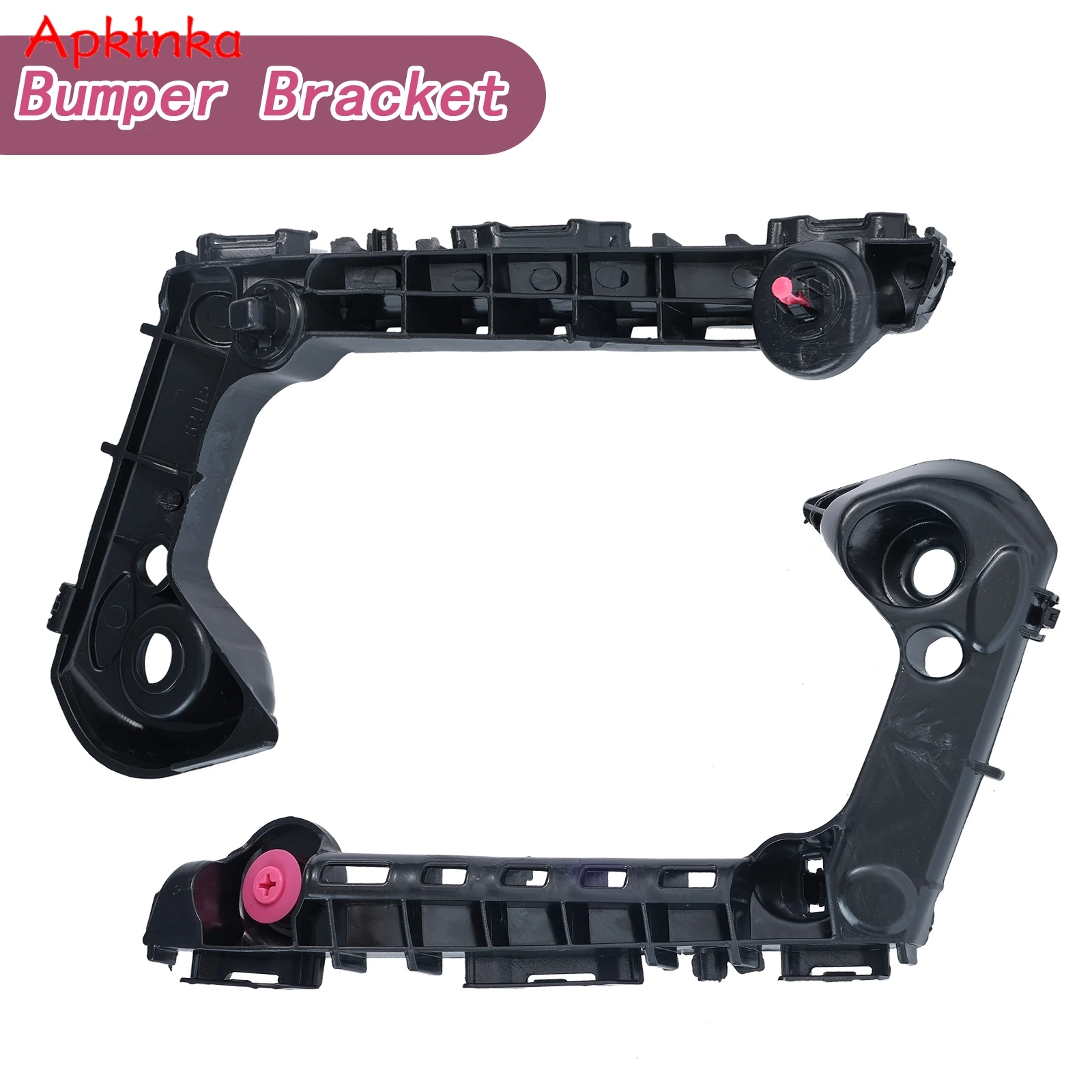 

For Toyota Corolla 2019 2021 52116-02480 Car Part Front Bumper Retainer Brackets Spacer Left Right Pair Side Beam Mount Support