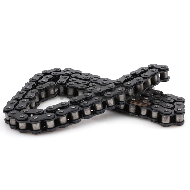 Motorcycle 428 Chain 102L/104L/108/140 Links Fit for 50cc-250cc ATV Quad Pit Dirt Bike Go Kart Metal Motorcycle Parts Black/gold