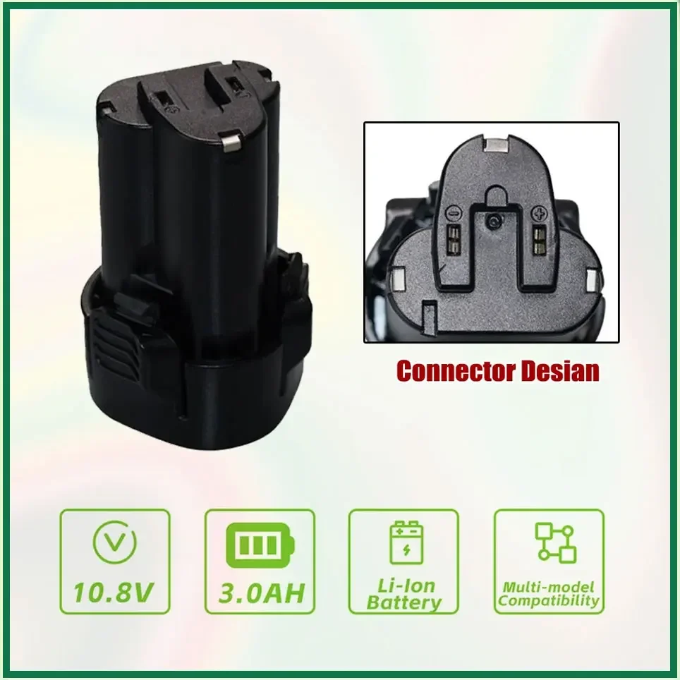 4.0Ah BL1013 10.8V Li- ion rechargeable battery replacement  Makita Power Tools BL1014 TD090D DF030D DF330D MUS052D