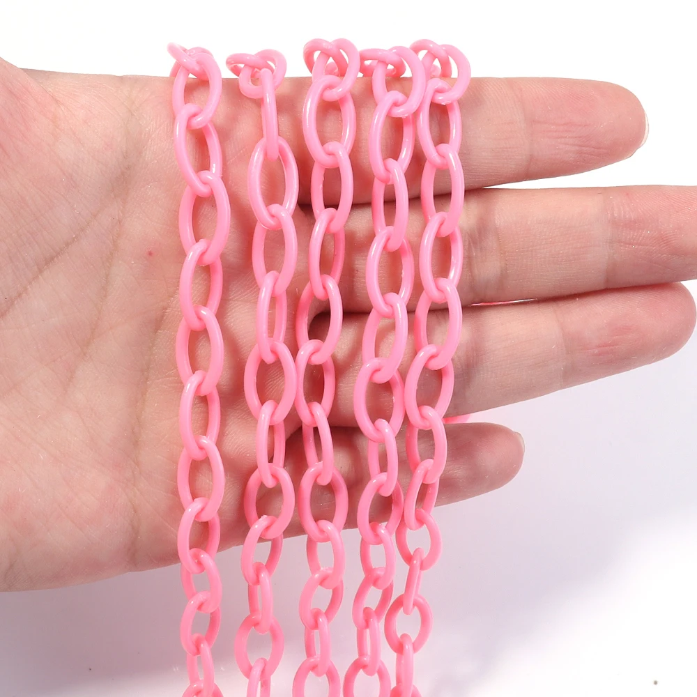 5pcs Colorful Plastic Link Chain