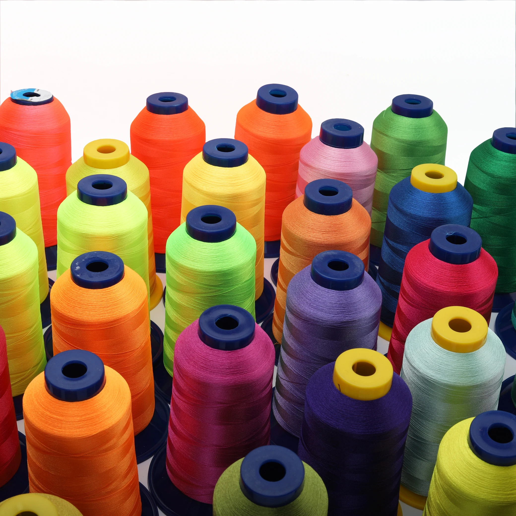 120D/2 4000M Polyester Embroidery Thread For Brother Singer Household Industrial Machine Regular Thickness 70 Colors Available