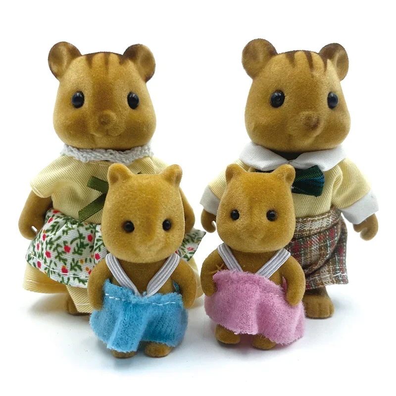 Waldtierfamilie 1_12 Puppenhauszubehör Mini_yythk
