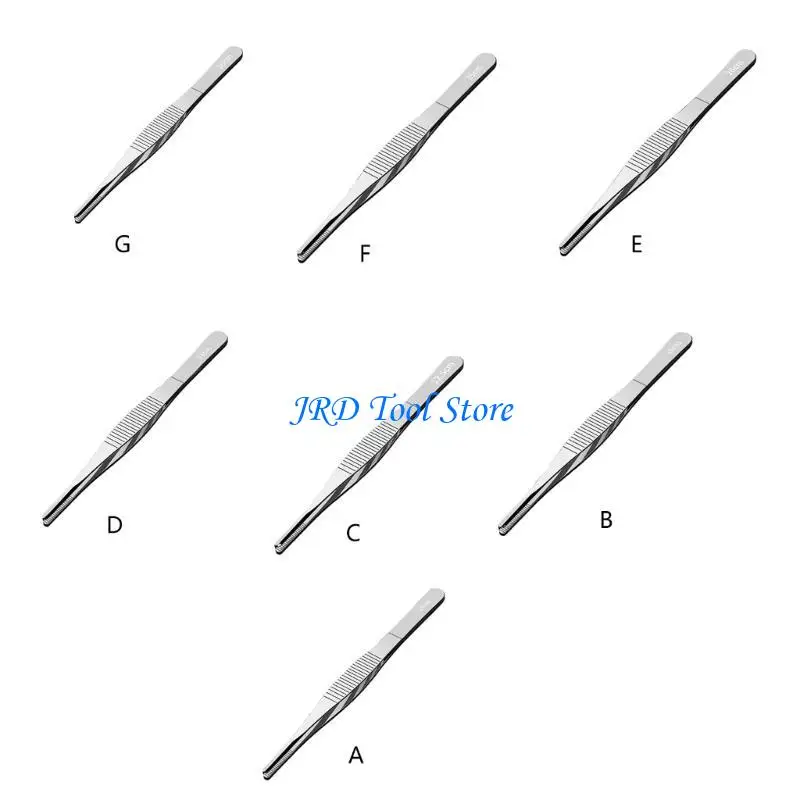 

A2UD Tweezers Stainless Steel Pointed Tweezers for Craft Electronics