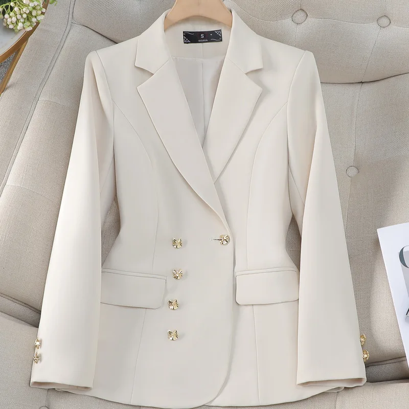Pink Blazer for Petite Women Spring2024New High-End Feel Suit Versatile Casual Elegant Small Blazer